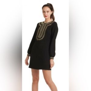 Trina Turk Kapano Black Dress